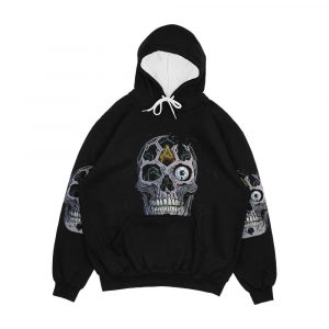 Atreyu In Our Wake Skull Album Cover Design Men's All-Over-Print Hoodie