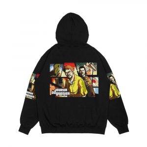 Alternative view of Attic Player Jdg Gta Men's All-Over-Print Hoodie