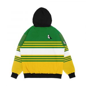 Alternative view of Australia World Series Cricket Late 80S Style Retro Replica Kit Men's All-Over-Print Hoodie