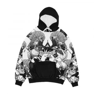 Australian Birds Men's All-Over-Print Hoodie