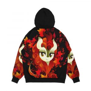 Alternative view of Autumn Blaze Men's All-Over-Print Hoodie