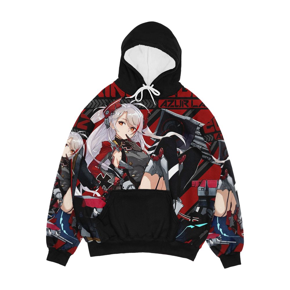 Azur Lane Prinz Eugen Men's All-Over-Print Hoodie