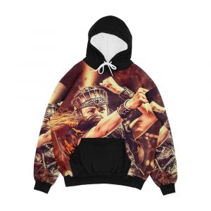 Babymetal Moametal Fire Men's All-Over-Print Hoodie