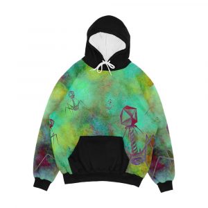 Bacteriophage Invasion Men's All-Over-Print Hoodie