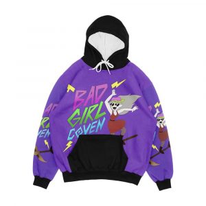 Bad Girl Coven Purple Men's All-Over-Print Hoodie