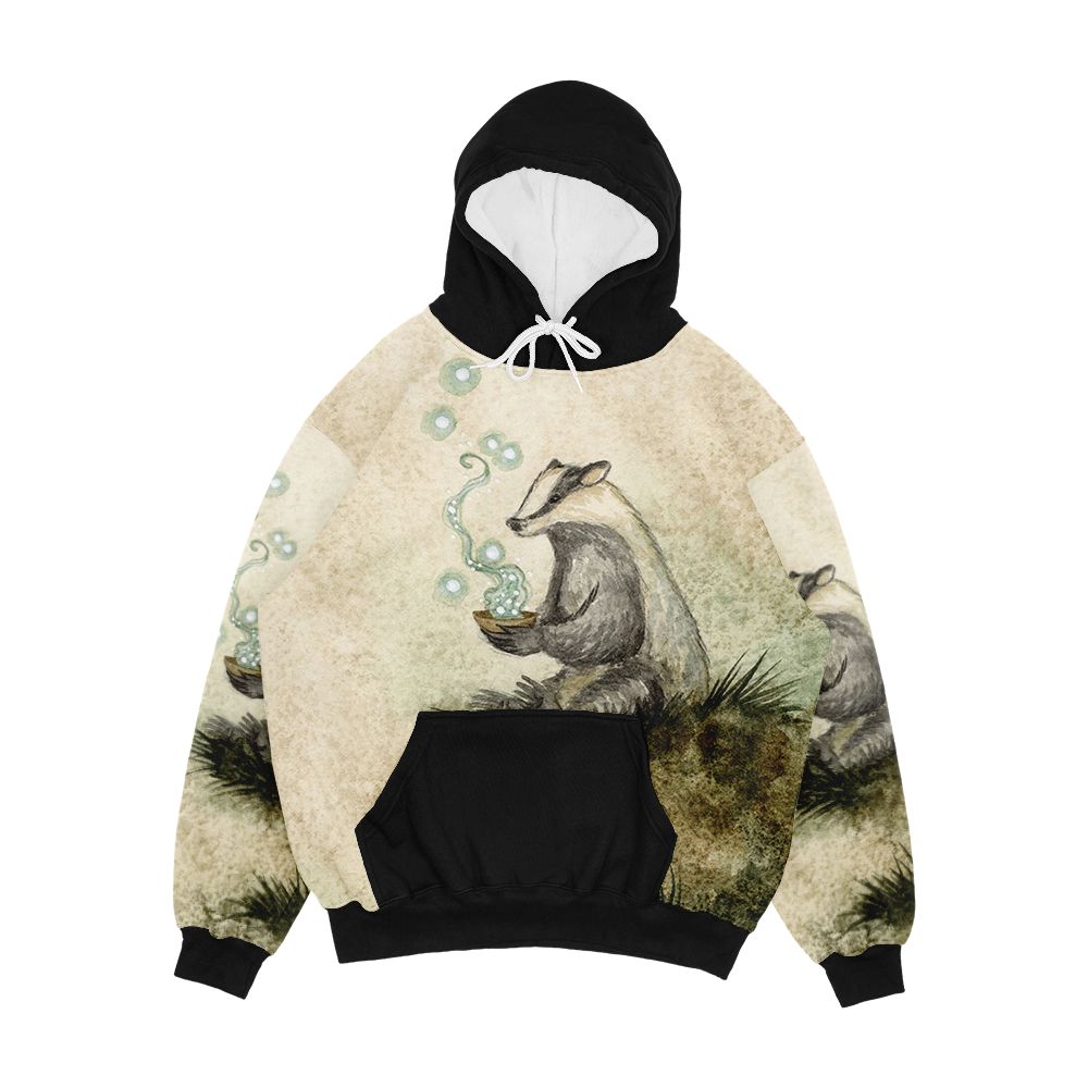 Badger Magick Men's All-Over-Print Hoodie