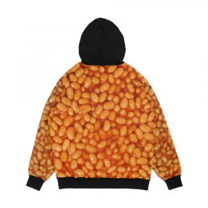 Alternative view of Baked Beans Men's All-Over-Print Hoodie