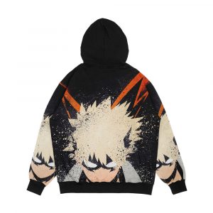 Alternative view of Bakugo Men's All-Over-Print Hoodie