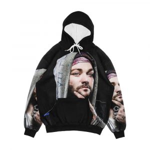 Bam Margera Men's All-Over-Print Hoodie