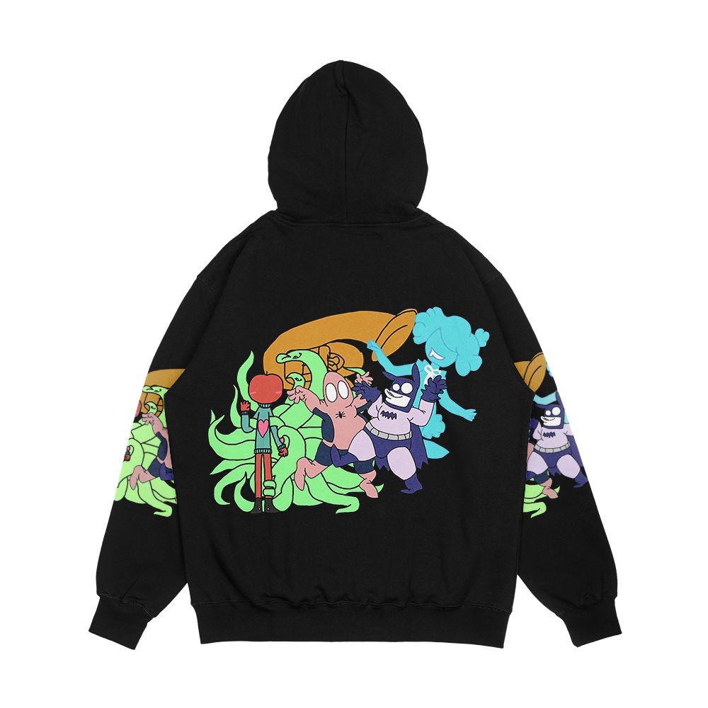 Baman Piderman Crew Men's All-Over-Print Hoodie - Image 2