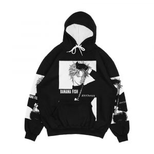 Banana Fish Chains B W Men's All-Over-Print Hoodie