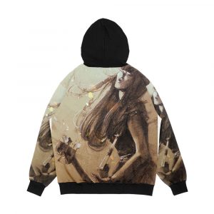 Alternative view of Bandmaid Misa Men's All-Over-Print Hoodie