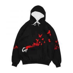 Banksy Girl Butterfly Men's All-Over-Print Hoodie