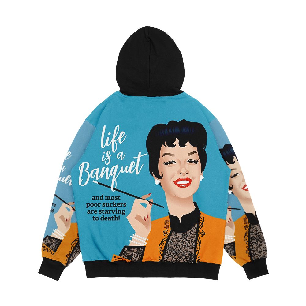 Banquet Men's All-Over-Print Hoodie - Image 2