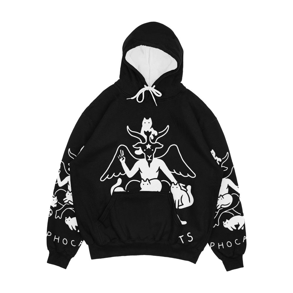 Baphocats Men's All-Over-Print Hoodie