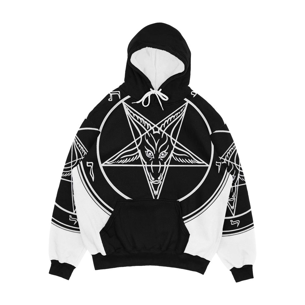 Baphomet Men's All-Over-Print Hoodie