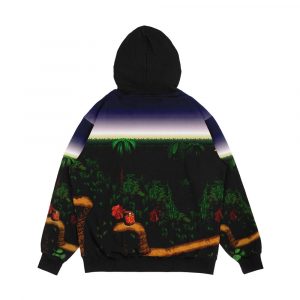 Alternative view of Barrel Cannon Canyon Men's All-Over-Print Hoodie