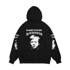 Alternative view of Barry Mcguire Eve Of Destruction Men's All-Over-Print Hoodie