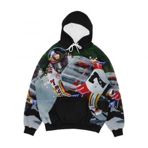 Barry Sheene By Greg Tillett Men's All-Over-Print Hoodie