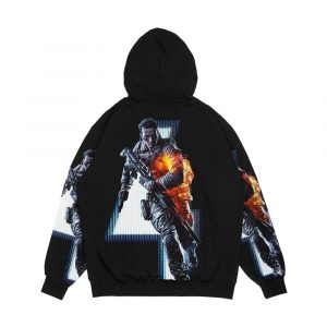 Alternative view of Battlefield 4 Men's All-Over-Print Hoodie