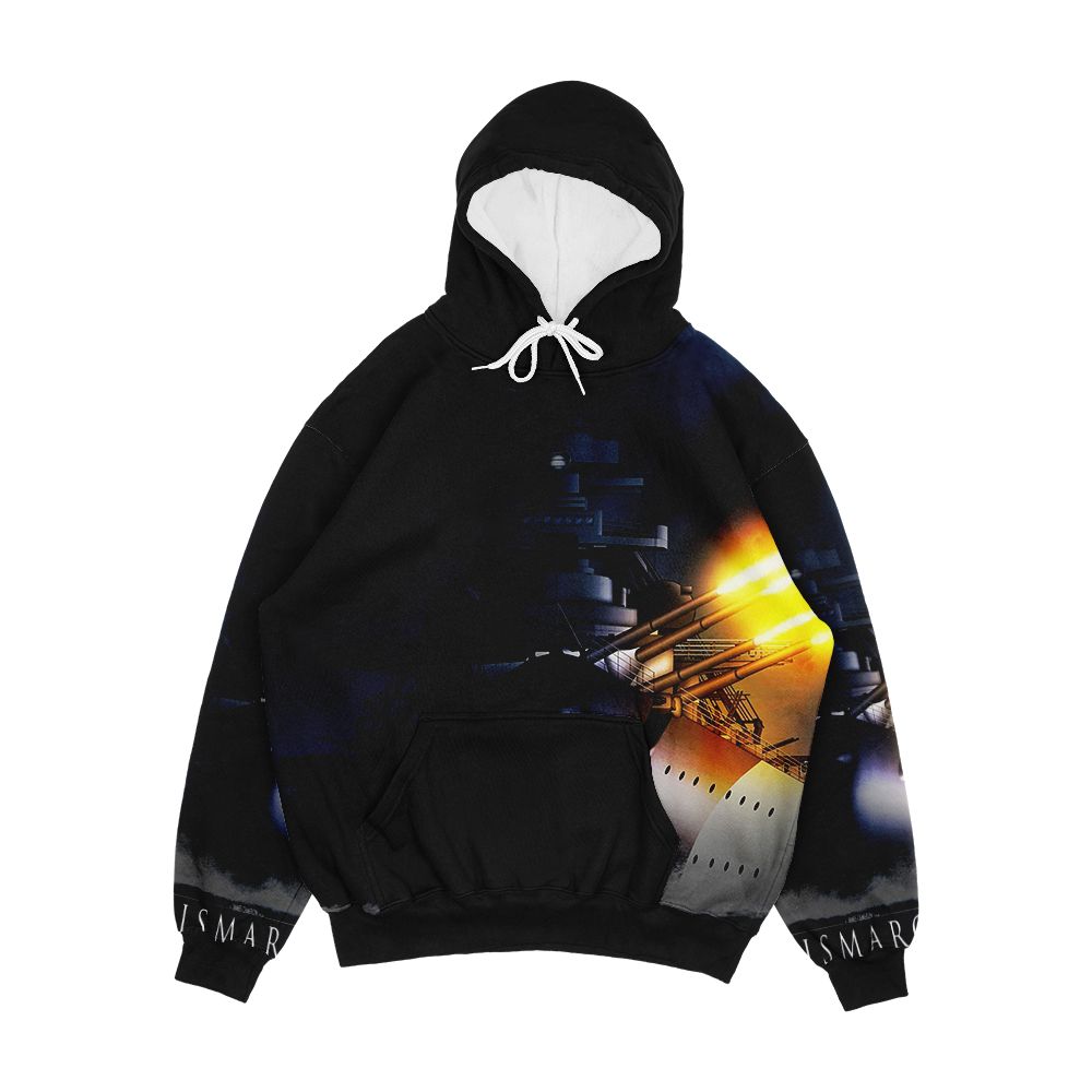 Battleship Bismarck Men's All-Over-Print Hoodie