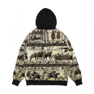 Alternative view of Bayeux Tapestry Men's All-Over-Print Hoodie