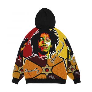Alternative view of Bb Men's All-Over-Print Hoodie