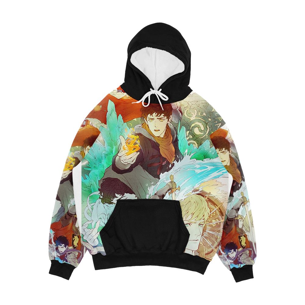 Bbc Merlin Emrys Chronicles Men's All-Over-Print Hoodie