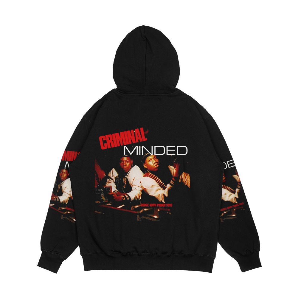 Bdp Boogie Down Productions Criminal Minded Krs One Men's All-Over-Print Hoodie - Image 2