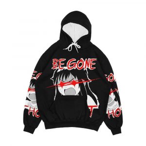 Be Gone Thot Men's All-Over-Print Hoodie