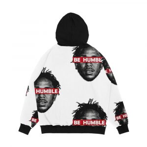 Alternative view of Be Humble Men's All-Over-Print Hoodie