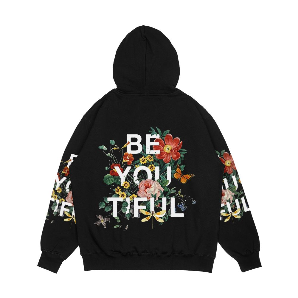 Be You Tiful Men's All-Over-Print Hoodie - Image 2