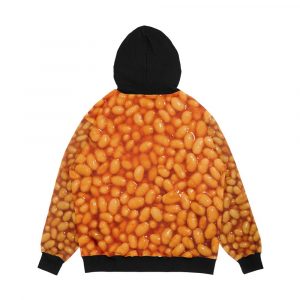 Alternative view of Beans And Beans Men's All-Over-Print Hoodie