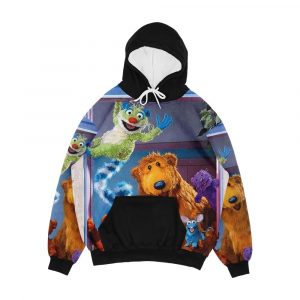 Bear In The Big Blue House Men's All-Over-Print Hoodie