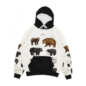 Bears Men's All-Over-Print Hoodie