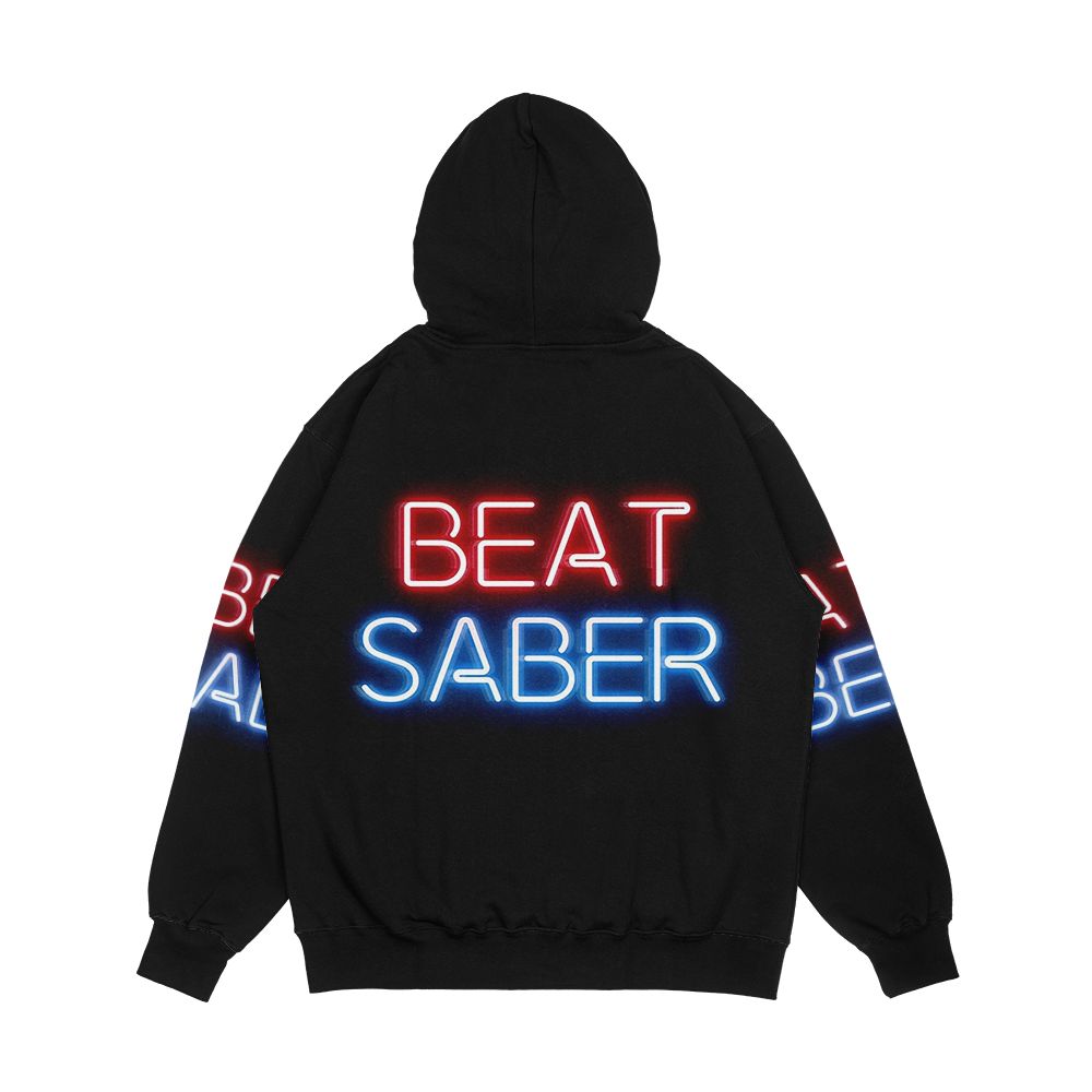 Beat Saber Men's All-Over-Print Hoodie - Image 2