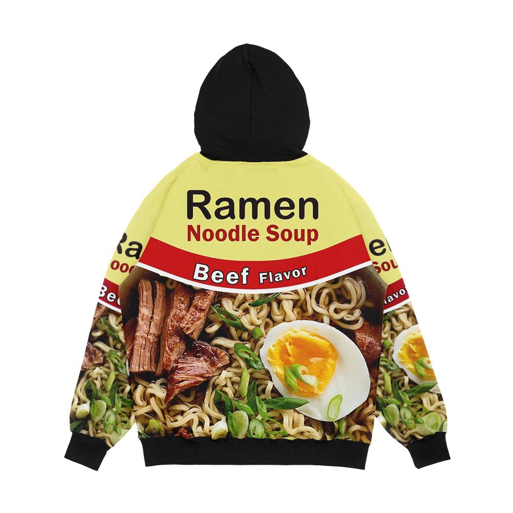 Beef Ramen Noodles Is Life Men's All-Over-Print Hoodie - Image 2