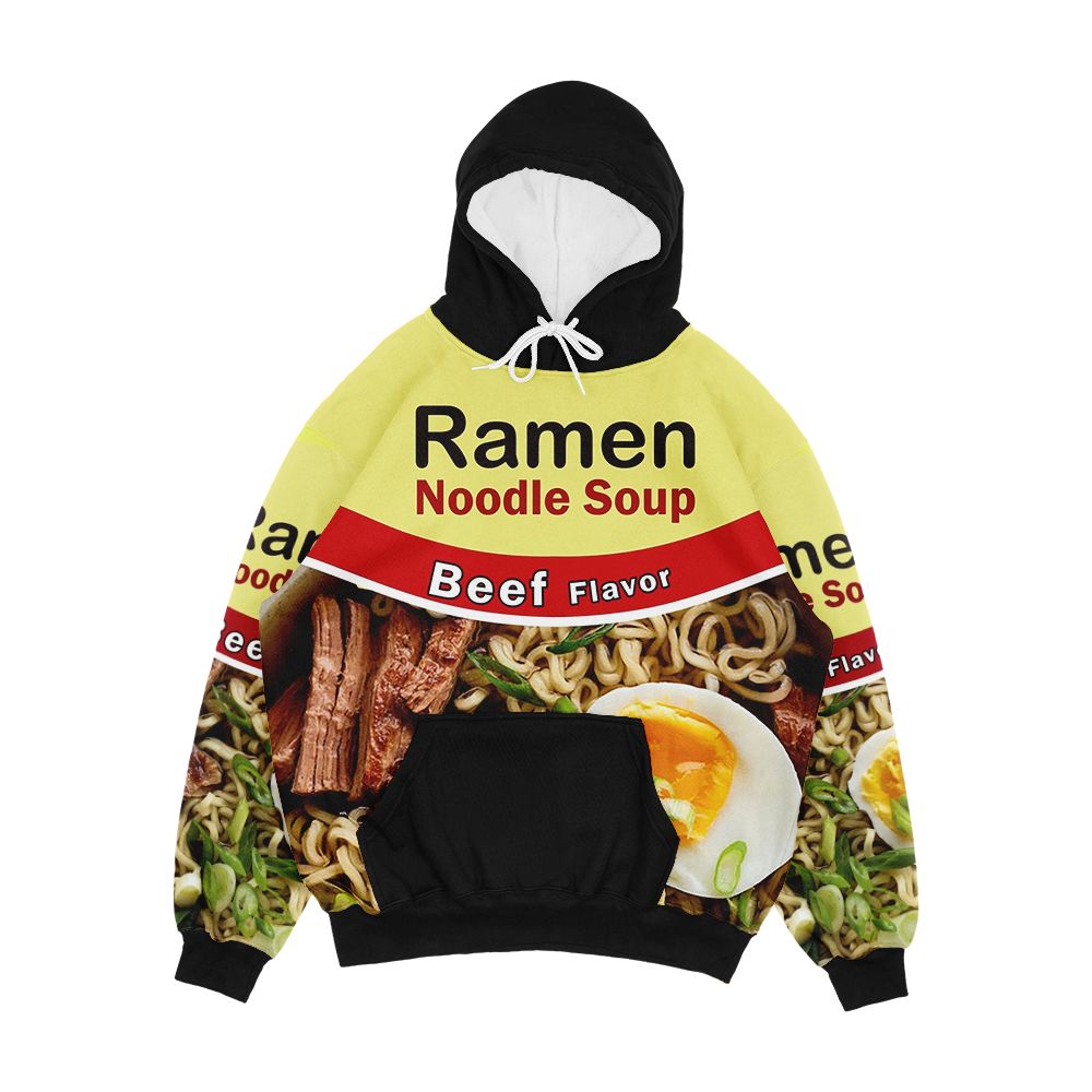 Beef Ramen Noodles Is Life Men's All-Over-Print Hoodie