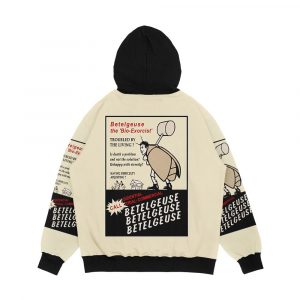 Alternative view of Beetlejuice Advertisement Men's All-Over-Print Hoodie