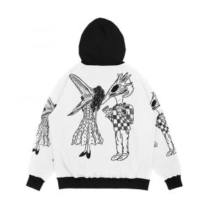 Alternative view of Beetlejuice Beetlejuice Beetlejuice Men's All-Over-Print Hoodie