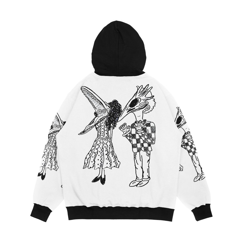 Beetlejuice Beetlejuice Beetlejuice Men's All-Over-Print Hoodie - Image 2