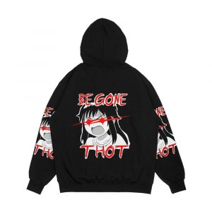 Alternative view of Begone Thot Men's All-Over-Print Hoodie