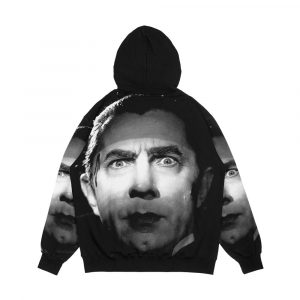 Alternative view of Bela Lugosi Dracula Men's All-Over-Print Hoodie