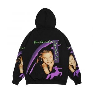 Alternative view of Belinda Carlisle Runaway Horses Tour 1990 Men's All-Over-Print Hoodie