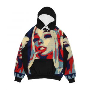 Belle Delphine Simp Alert Men's All-Over-Print Hoodie