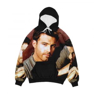 Ben Affleck Men's All-Over-Print Hoodie