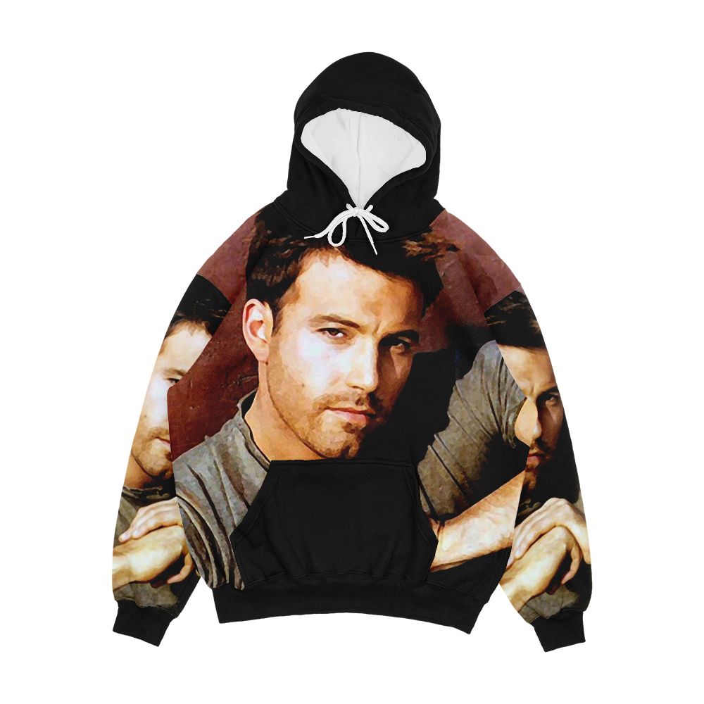 Ben Affleck Men's All-Over-Print Hoodie