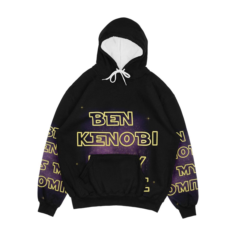 Ben Kenobi Is My Homie Design Men's All-Over-Print Hoodie