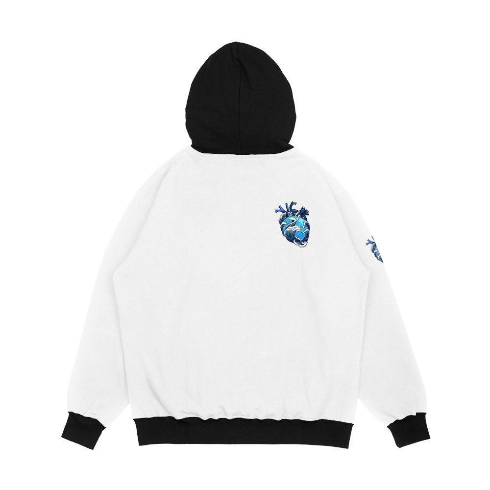 Beneath The Waves Men's All-Over-Print Hoodie - Image 2