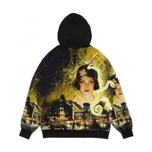 Alternative view of Berlin The Wicked City Cover By Lo %Afc Muzy Men's All-Over-Print Hoodie